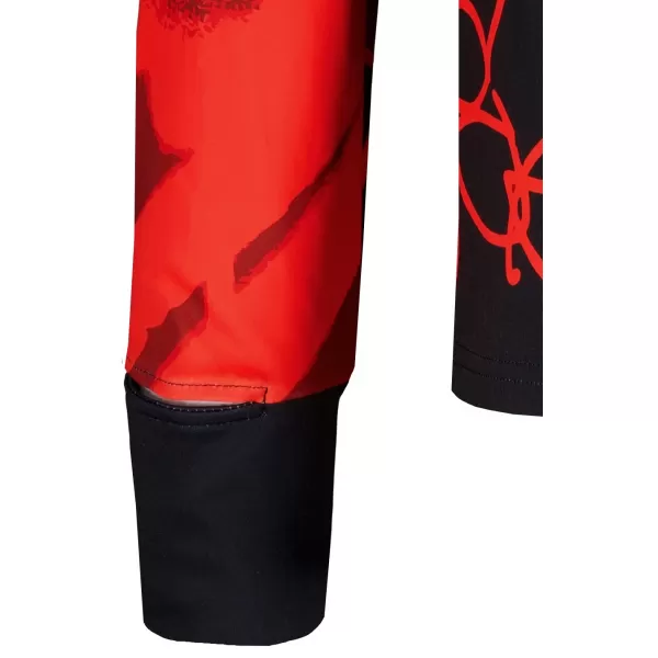  Pánská sportovní mikina premium plus ALTISPORT VOJ/ALM076MI04 BLACK/RED 