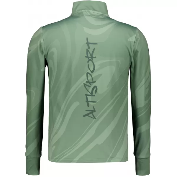  Pánská sportovní mikina premium plus ALTISPORT VOJ/ALM072MI04 ZELENÁ 