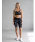 Dámské legíny nad kolena premium ALTISPORT VOJ/ALW083LEG02 ČERNOBÍLÁ