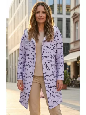 Dámský kardigan premium ALTISPORT VOJ/ALW067MI07 VIOLET