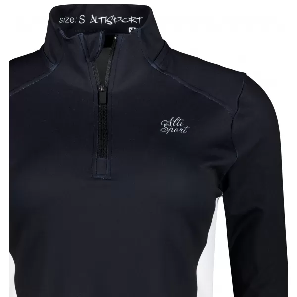  Dámská sportovní mikina premium plus ALTISPORT VOJ/ALW078MI04 ČERNÁ 