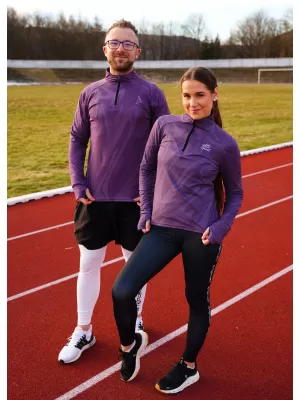 Dámská sportovní mikina premium plus ALTISPORT VOJ/ALW072MI04 FIALOVÁ