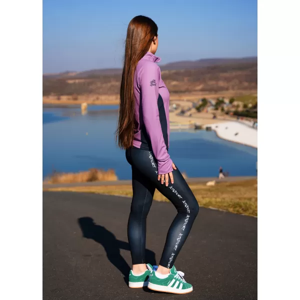  Dámská sportovní mikina premium plus ALTISPORT VOJ/ALW078MI04 FIALOVÁ 