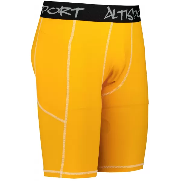  Pánské sportovní legíny nad kolena premium ALTISPORT VOJ/ALM000LEG02 ORANŽOVÁ 