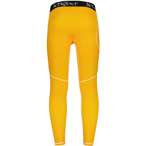 Pánské sportovní legíny dlouhé premium ALTISPORT VOJ/ALM000LEG01 ORANŽOVÁ 