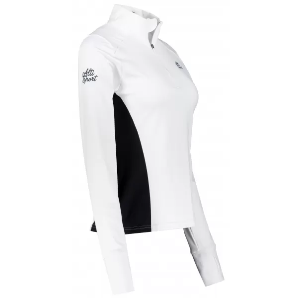  Dámská sportovní mikina premium plus ALTISPORT VOJ/ALW078MI04 BÍLÁ 