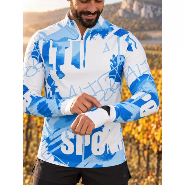  Pánská sportovní mikina premium plus ALTISPORT VOJ/ALM076MI04 ICE 