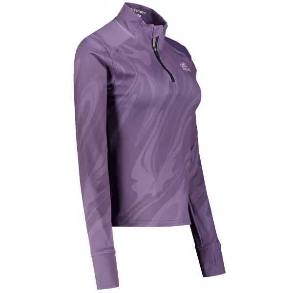  Dámská sportovní mikina premium plus ALTISPORT VOJ/ALW072MI04 FIALOVÁ 