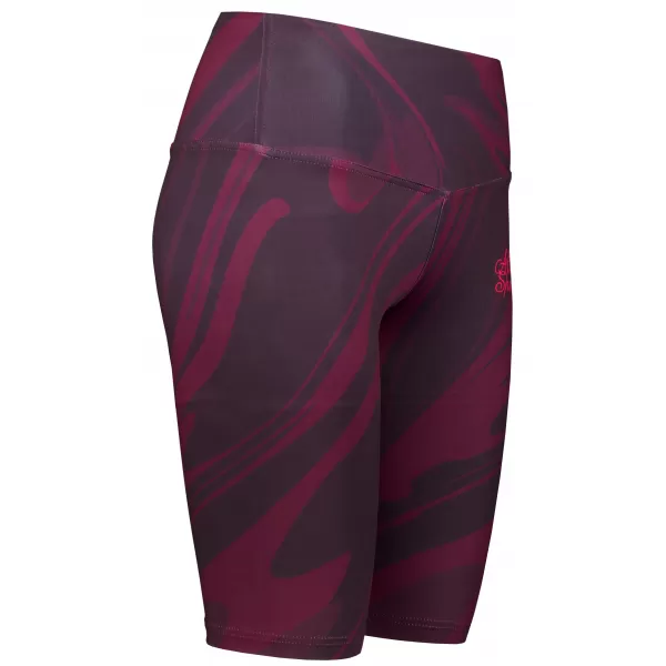  Dámské legíny nad kolena premium ALTISPORT VOJ/ALW072LEG02 WINE-RED 