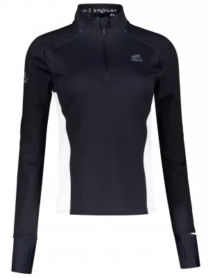 Dámská sportovní mikina premium plus ALTISPORT VOJ/ALW078MI04 ČERNÁ
