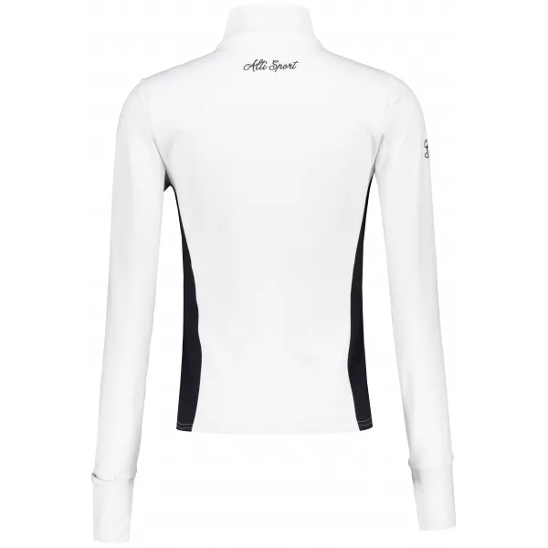  Dámská sportovní mikina premium plus ALTISPORT VOJ/ALW078MI04 BÍLÁ 