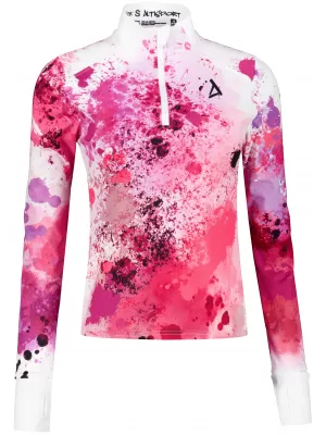 Dámská sportovní mikina premium plus ALTISPORT VOJ/ALW055MI04 RŮŽOVÁ
