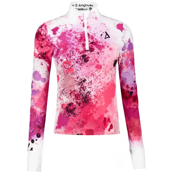  Dámská sportovní mikina premium plus ALTISPORT VOJ/ALW055MI04 RŮŽOVÁ 