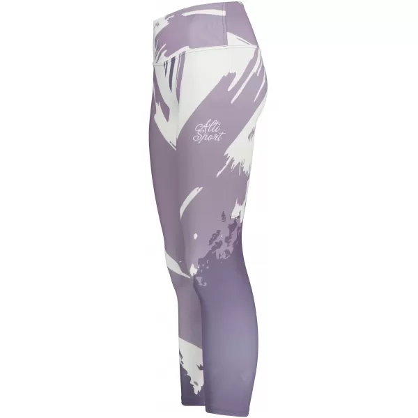  Dámské dlouhé legíny premium ALTISPORT VOJ/ALW081LEG01 FIALOVÁ 