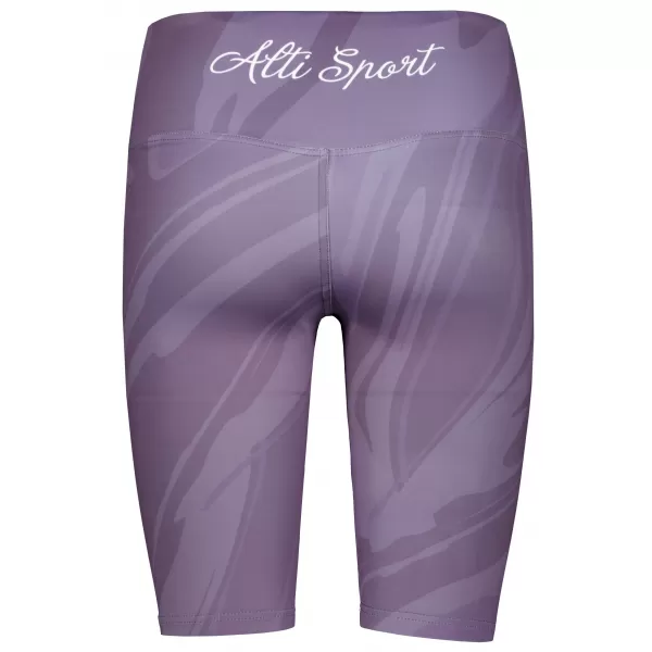  Dámské legíny nad kolena premium ALTISPORT VOJ/ALW072LEG02 FIALOVÁ 