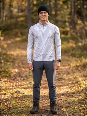 Pánská sportovní mikina premium plus ALTISPORT VOJ/ALM072MI04 ŠEDÁ