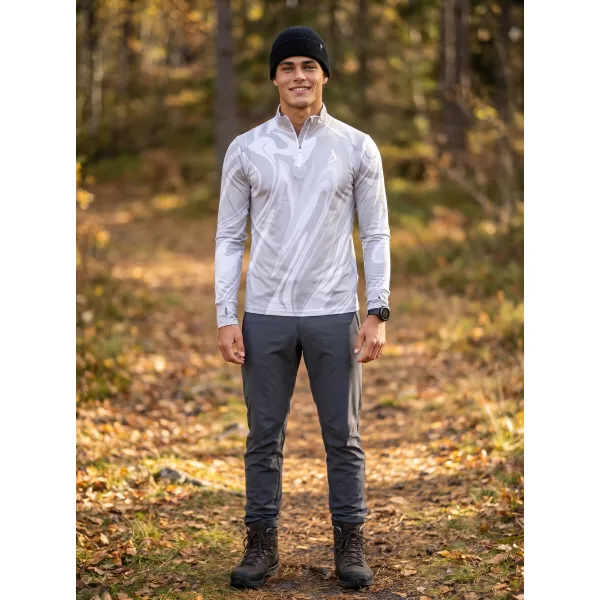  Pánská sportovní mikina premium plus ALTISPORT VOJ/ALM072MI04 ŠEDÁ 