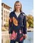 Dámské mikinové sáčko premium Altisport VOJ/ALW086MI05 ČERNÁ-ORANŽOVÁ