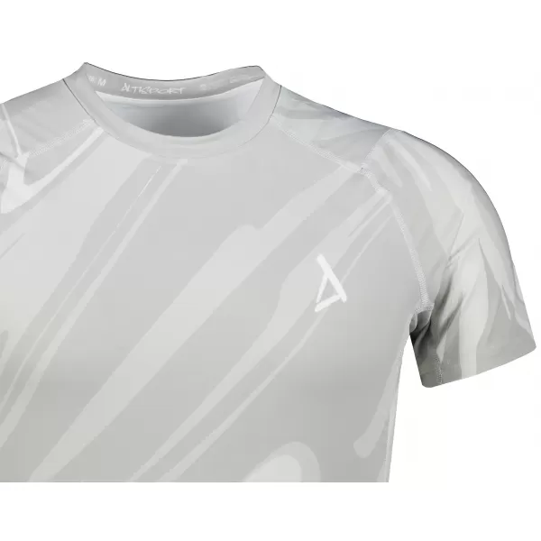  Pánské funkční kompresní triko s krátkým rukávem premium ALTISPORT VOJ/ALM072TR04 GRAY 