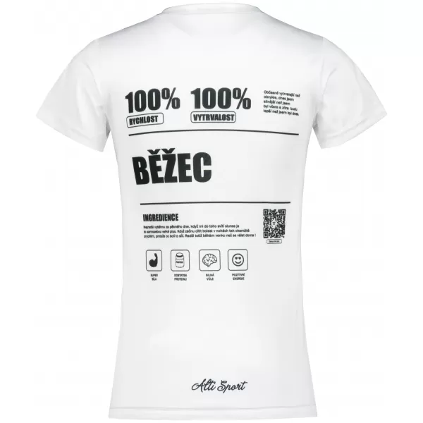  Dámské funkční triko premium ALTISPORT BĚŽEC VOJ/ALW091TR01 BÍLÁ 