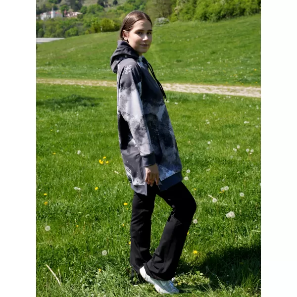  Dámská funkční prodloužená mikina premium ALTISPORT VOJ/ALW093MI03 ŠEDÁ 
