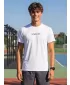 Pánské funkční triko premium ALTISPORT BĚŽEC VOJ/ALM091TR01 BÍLÁ