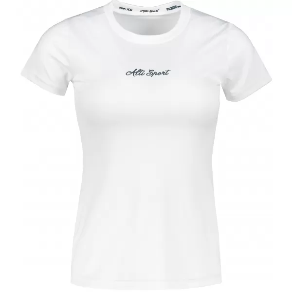  Dámské funkční triko premium ALTISPORT BĚŽEC VOJ/ALW091TR01 BÍLÁ 