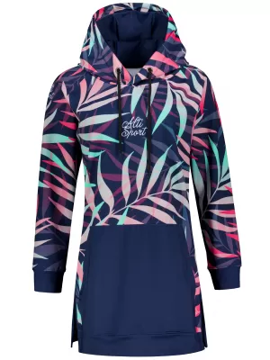 Dámská funkční prodloužená mikina premium ALTISPORT VOJ/ALW094MI03 RŮŽOVÁ/MINT