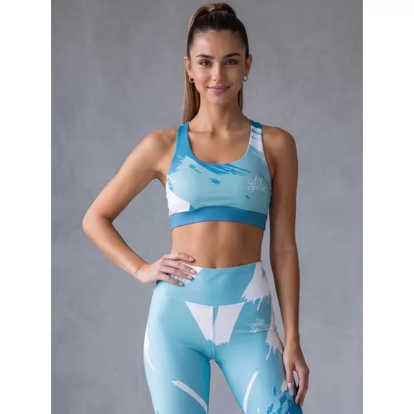  Dámská sportovní podprsenka premium ALTISPORT VOJ/ALW081POD01 MODRÁ 