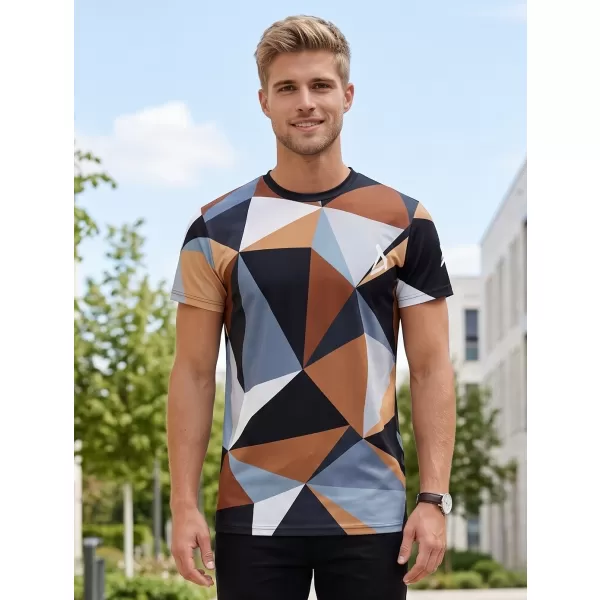 Pánské funkční triko premium plus  ALTISPORT VOJ/ALM007TR02 ČERNOHNĚDÁ 