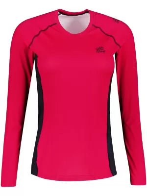 Dámské funkční tričko s dlouhým rukávem premium ALTISPORT VOJ/ALW078TR03 ČERVENÁ