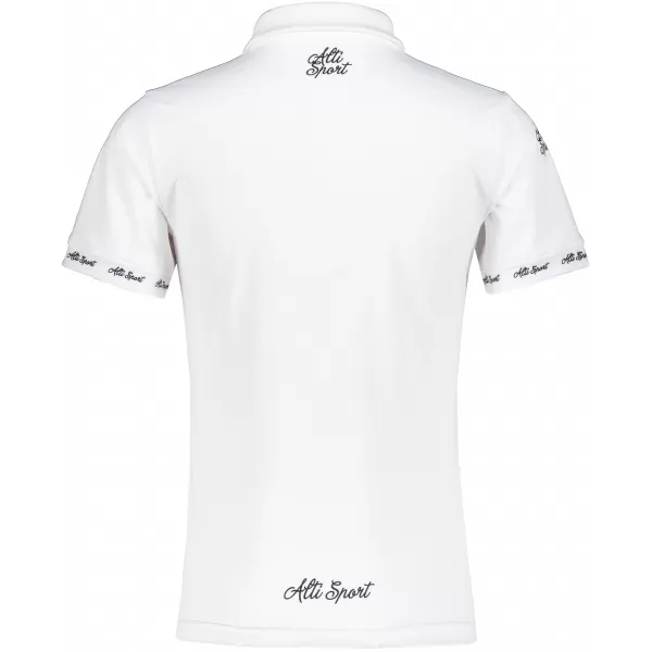 Dámské funkční tričko s límečkem premium ALTISPORT VOJ/ALW000TR05 BÍLÁ 
