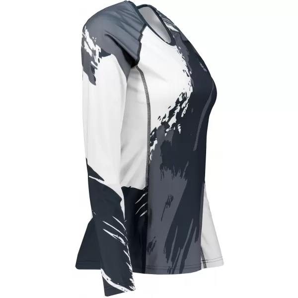  Dámské funkční tričko s dlouhým rukávem premium ALTISPORT VOJ/ALW081TR03 ČERNÁ 