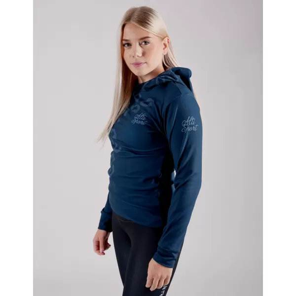  Dámská funkční mikina premium ALTISPORT VOJ/ALW047MI01 MODRÁ 