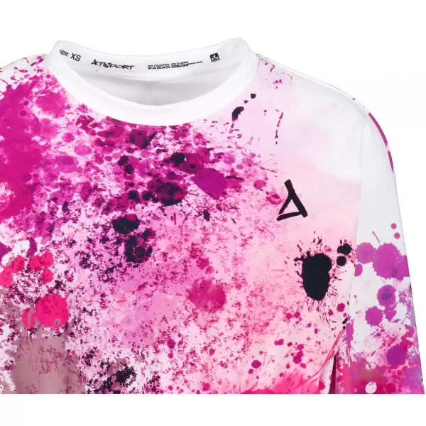  Dámská funkční cropped mikina premium ALTISPORT VOJ/ALW055MI08 RŮŽOVÁ 