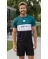 Pánské funkční triko premium plus ALTISPORT VOJ/ALM051TR02 PETROLEJOVÁ