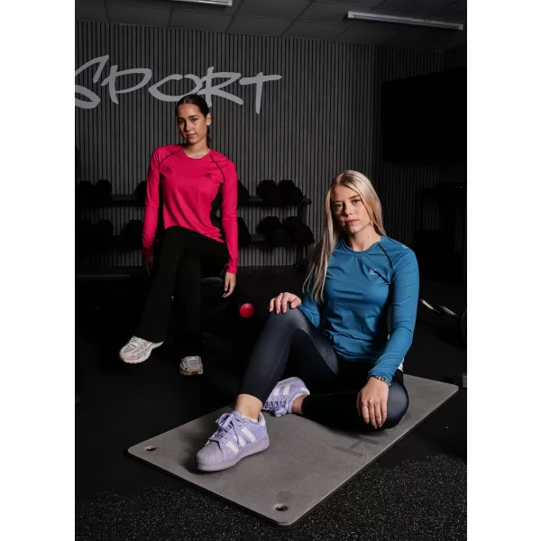  Dámské funkční tričko s dlouhým rukávem premium ALTISPORT VOJ/ALW078TR03 ČERVENÁ 