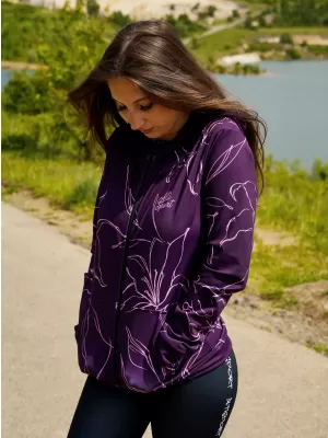 Dámská funkční mikina na zip premium ALTISPORT VOJ/ALW100MI02 FUCHSIOVÁ