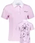 Dámské funkční tričko s límečkem premium ALTISPORT VOJ/ALW075TR05 LIGHT-PINK