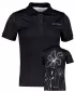 Dámské funkční tričko s límečkem premium ALTISPORT VOJ/ALW075TR05 BLACK