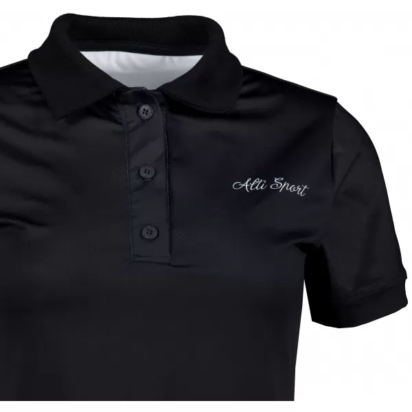  Dámské funkční tričko s límečkem premium ALTISPORT VOJ/ALW075TR05 BLACK 