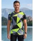Pánské funkční triko premium plus ALTISPORT VOJ/ALM007TR02 ČERNÁ/FLUO YELLOW