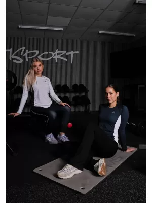 Dámské funkční tričko s dlouhým rukávem premium ALTISPORT VOJ/ALW078TR03 BÍLÁ
