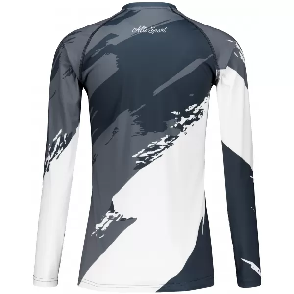  Dámské funkční tričko s dlouhým rukávem premium ALTISPORT VOJ/ALW081TR03 ČERNÁ 