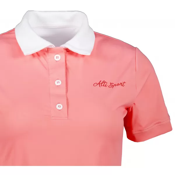  Dámské funkční tričko s límečkem premium ALTISPORT VOJ/ALW075TR05 PEACH 