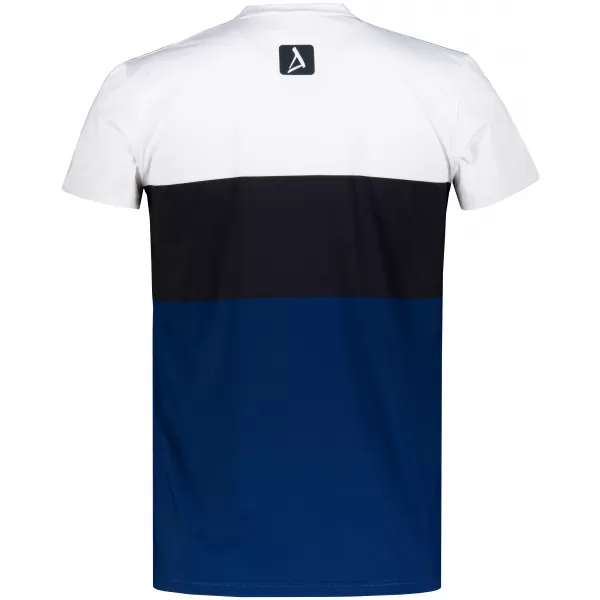  Pánské funkční triko premium plus  ALTISPORT VOJ/ALM051TR02 BÍLOMODRÁ 