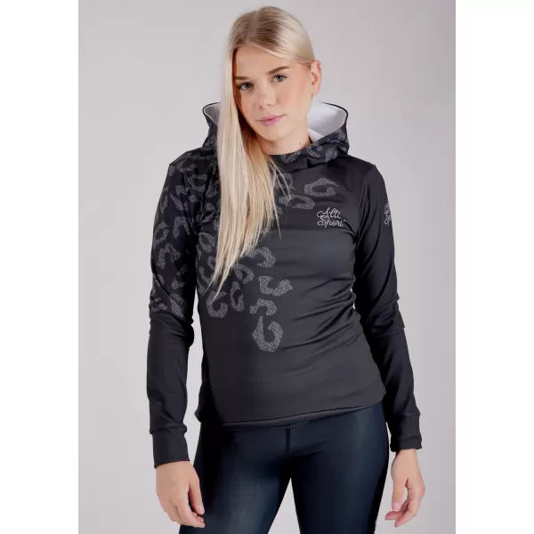  Dámská funkční mikina premium ALTISPORT VOJ/ALW047MI01 ČERNÁ 