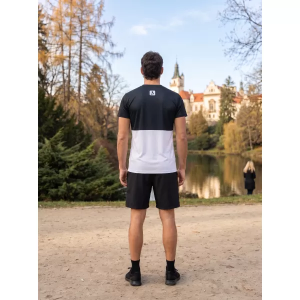  Pánské funkční triko premium plus  ALTISPORT VOJ/ALM051TR02 ČERNÁ 