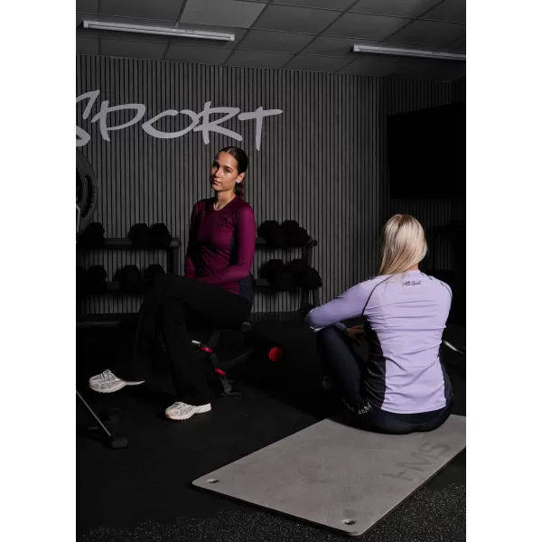  Dámské funkční tričko s dlouhým rukávem premium ALTISPORT VOJ/ALW078TR03 LILA 