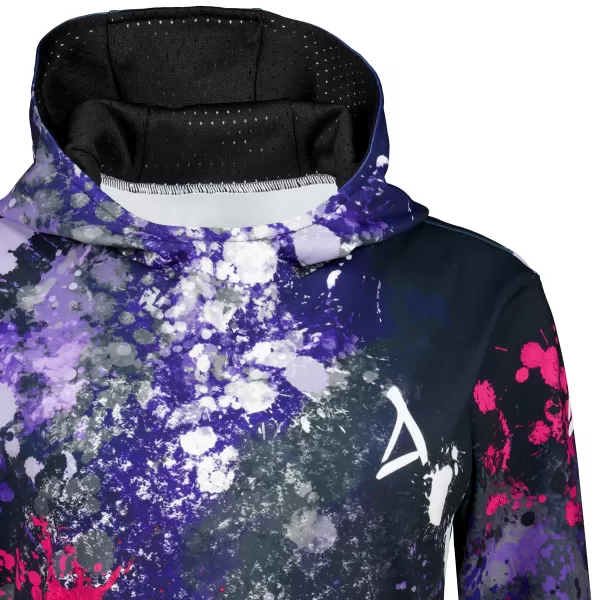  Dámská funkční mikina premium ALTISPORT VOJ/ALW055MI01 ČERNORŮŽOVÁ 